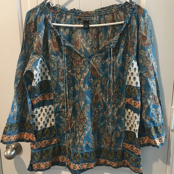 Lucky Brand Shirt, sz M - Picture 1 of 11
